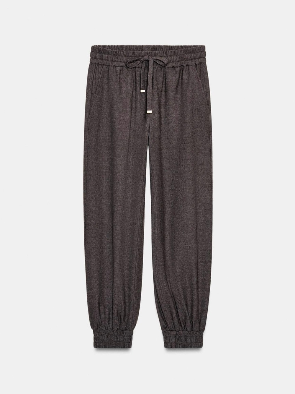 Zara mid-rise cuffed jogger pants